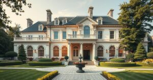 Luxury property in London frozen by UK crime agency amid asset investigation, symbolizing wealth and political intrigue.