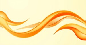 Illustration of a flexible payment method for health insurance with abstract shapes and warm colors.